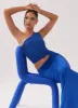 Seranella One Shoulder Maxi Dress - Cobalt sold by Peppermayo