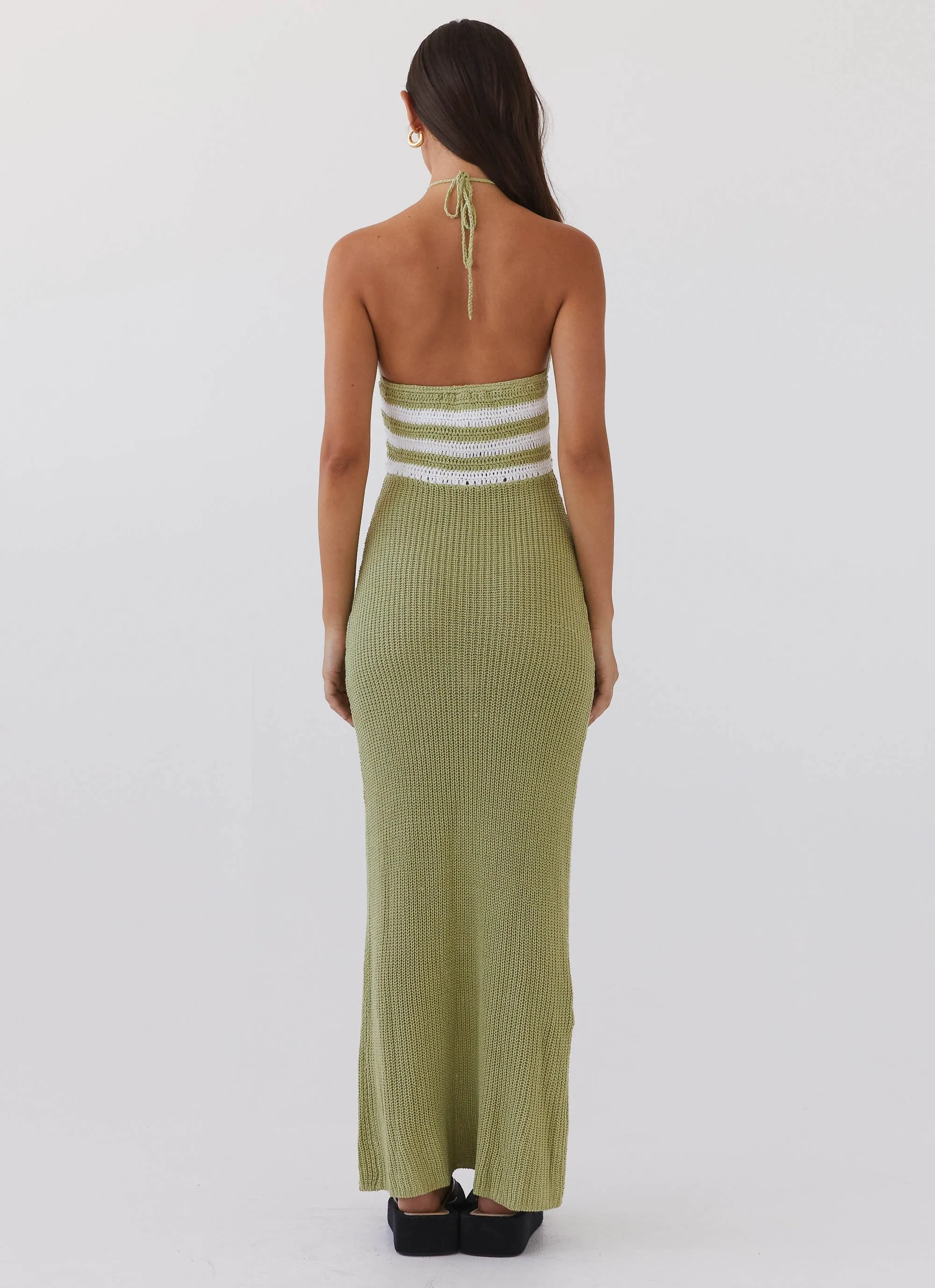 Masterpiece Knit Maxi Dress - Forest sold by Peppermayo product image thumbnail 4