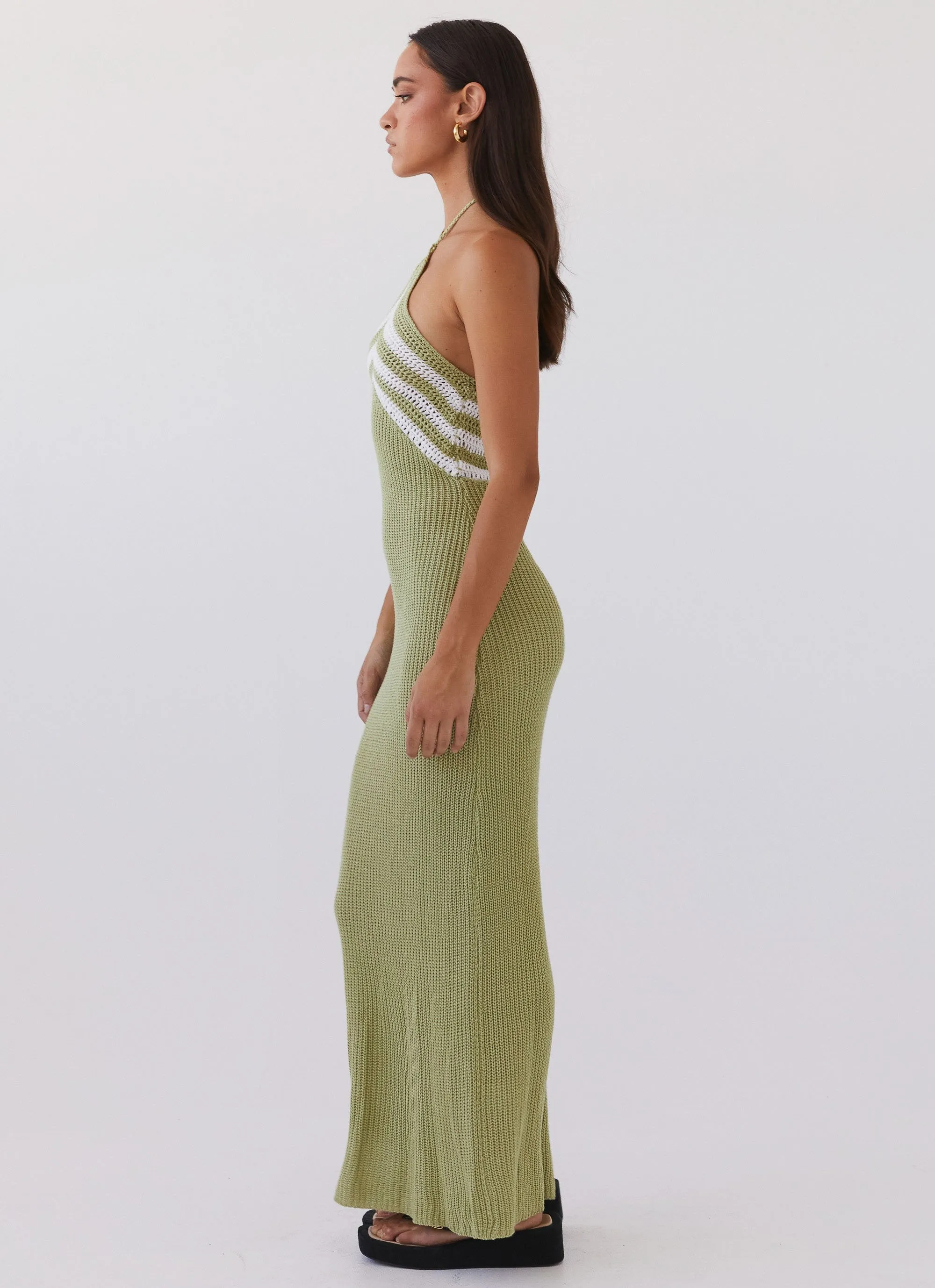 Masterpiece Knit Maxi Dress - Forest sold by Peppermayo product image thumbnail 3
