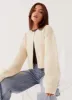 Daphne Knit Cardigan - Ivory sold by Peppermayo