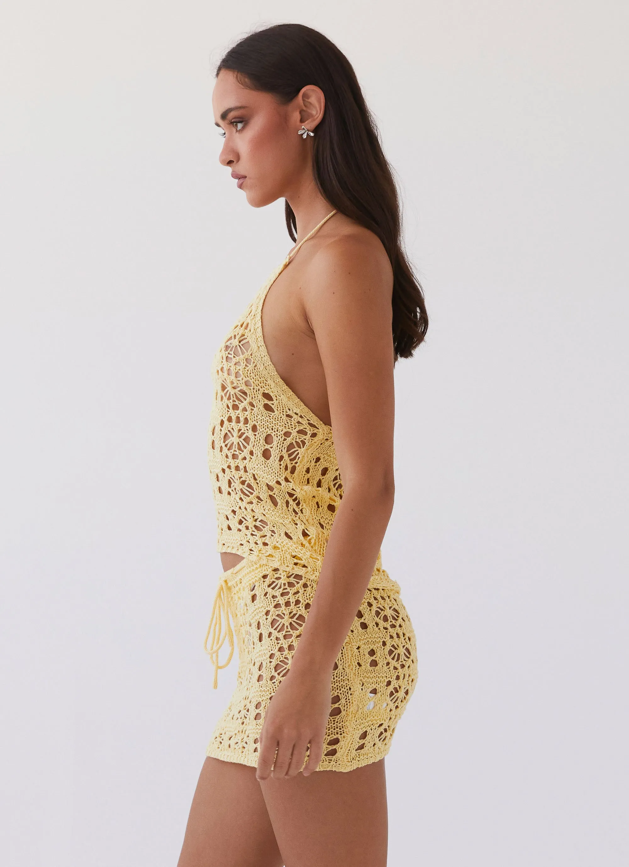 Free Mind Crochet Mini Skirt - Marigold sold by Peppermayo product image thumbnail 5