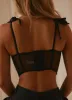 Femme Bustier - Black sold by Peppermayo