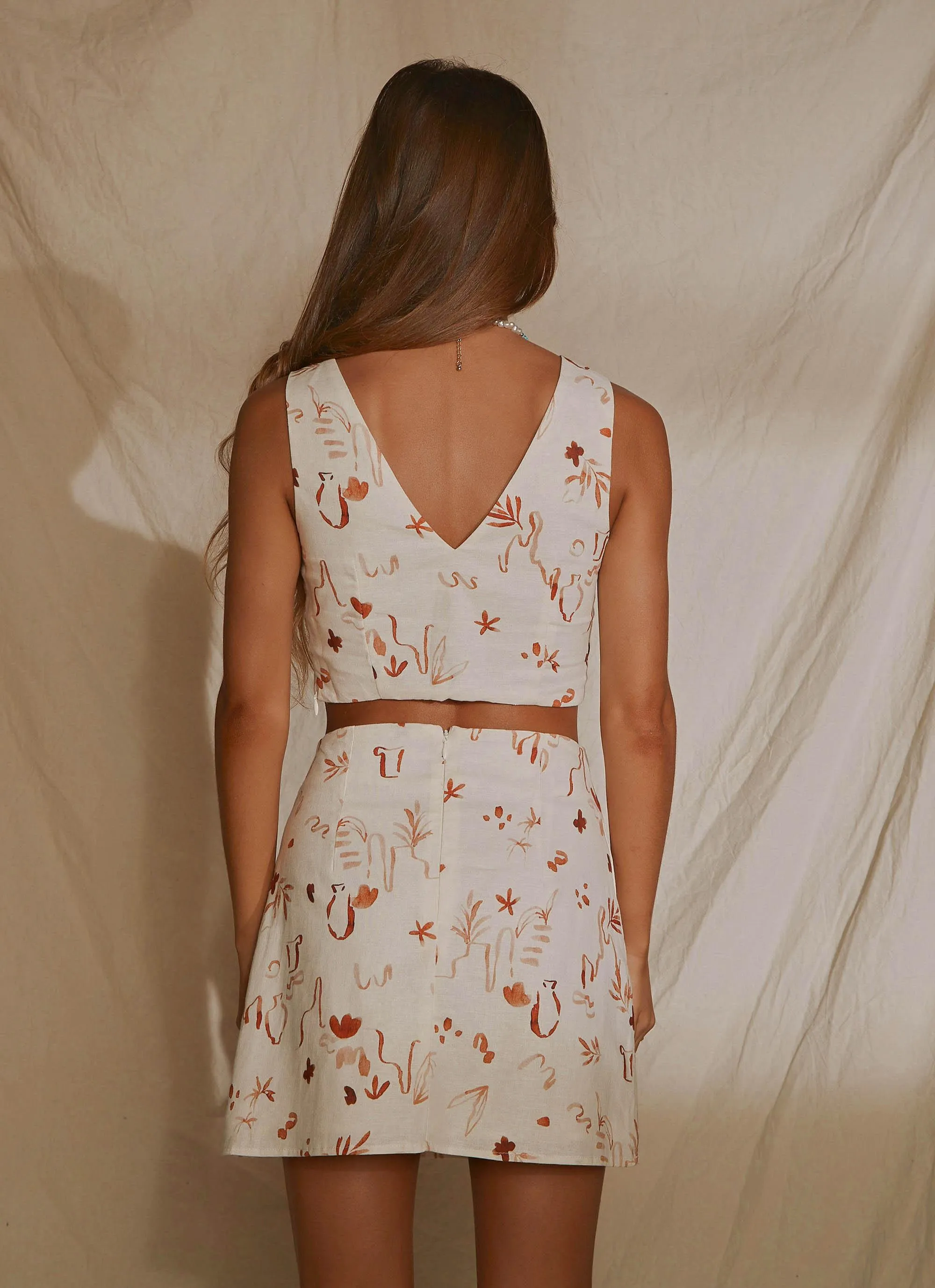 Watching Sunsets Linen Crop - Safari sold by Peppermayo product image thumbnail 5