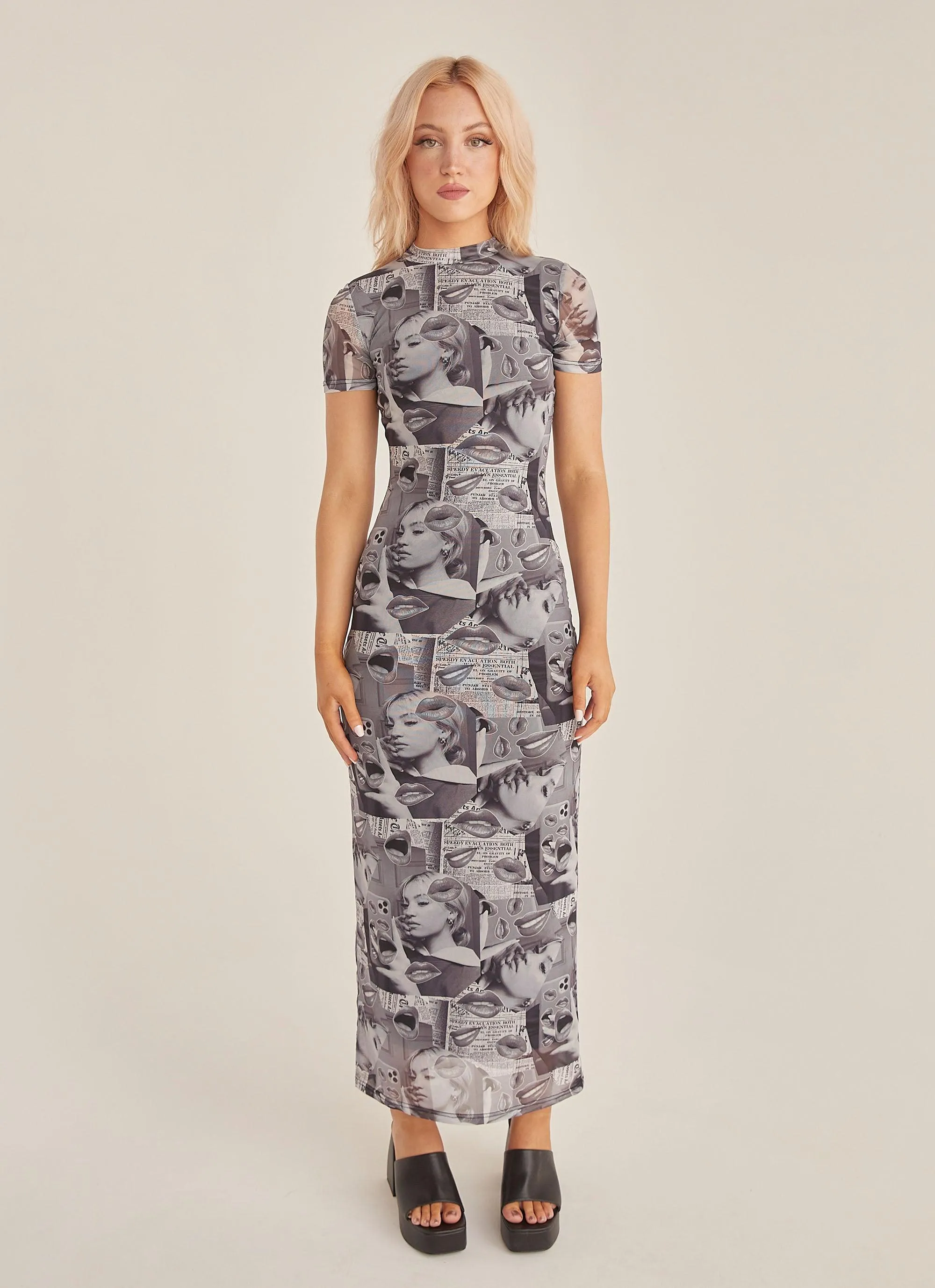 Angel Energy Maxi Dress - Riley Collage sold by Peppermayo product image thumbnail 5