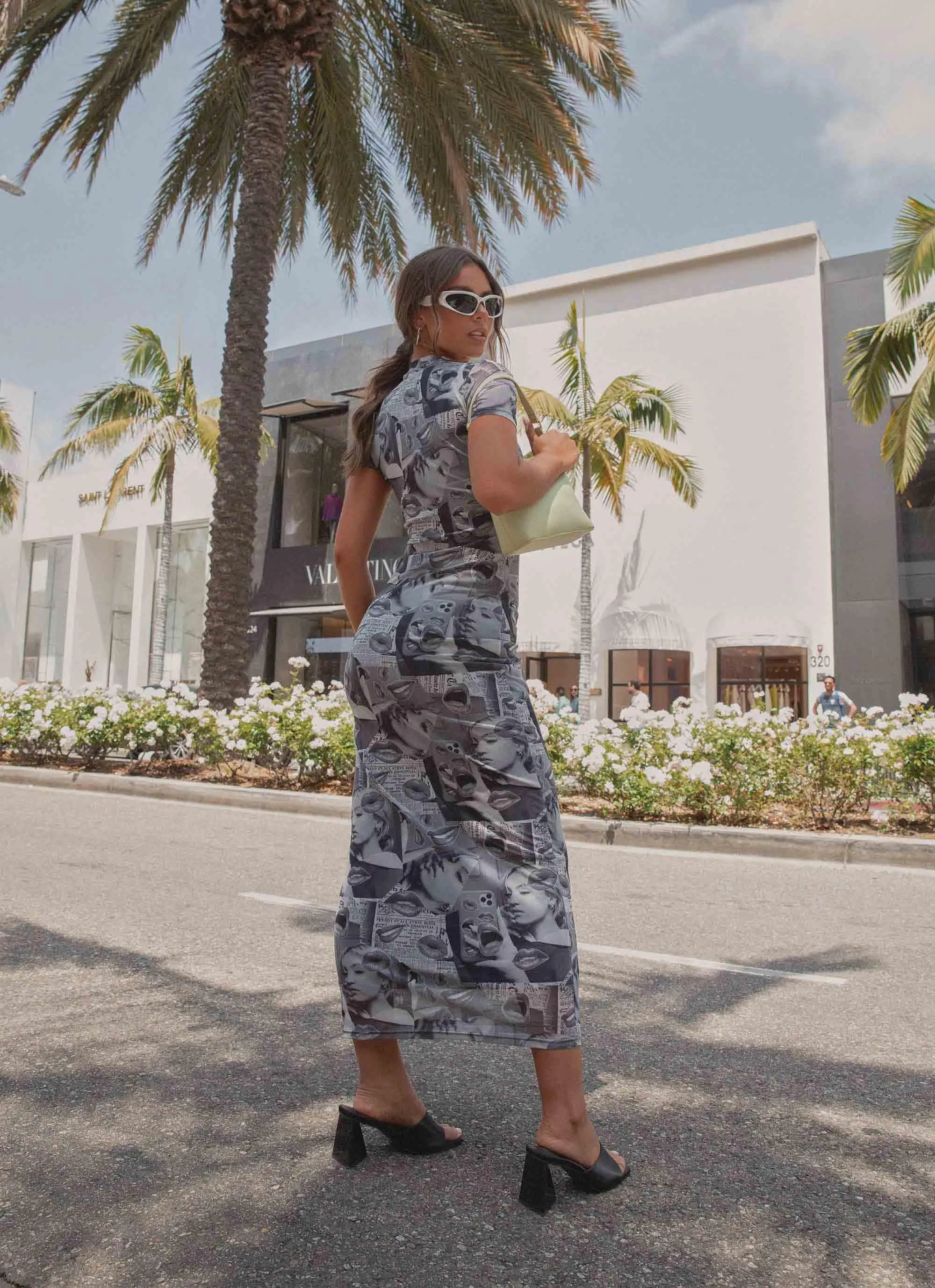 Angel Energy Maxi Dress - Riley Collage sold by Peppermayo product image thumbnail 4