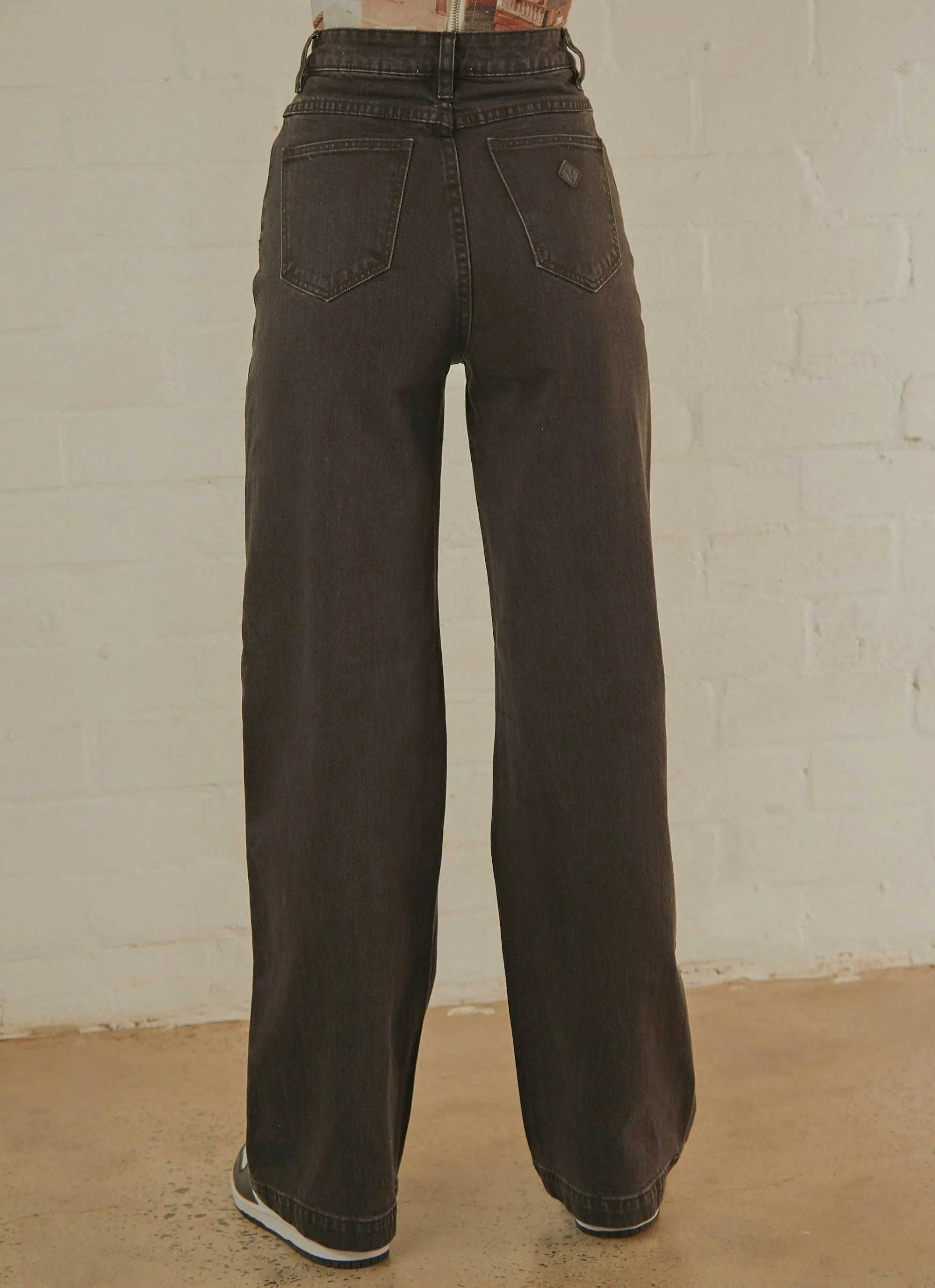 A 94 High & Wide Jean - Black Stone sold by Peppermayo product image thumbnail 5