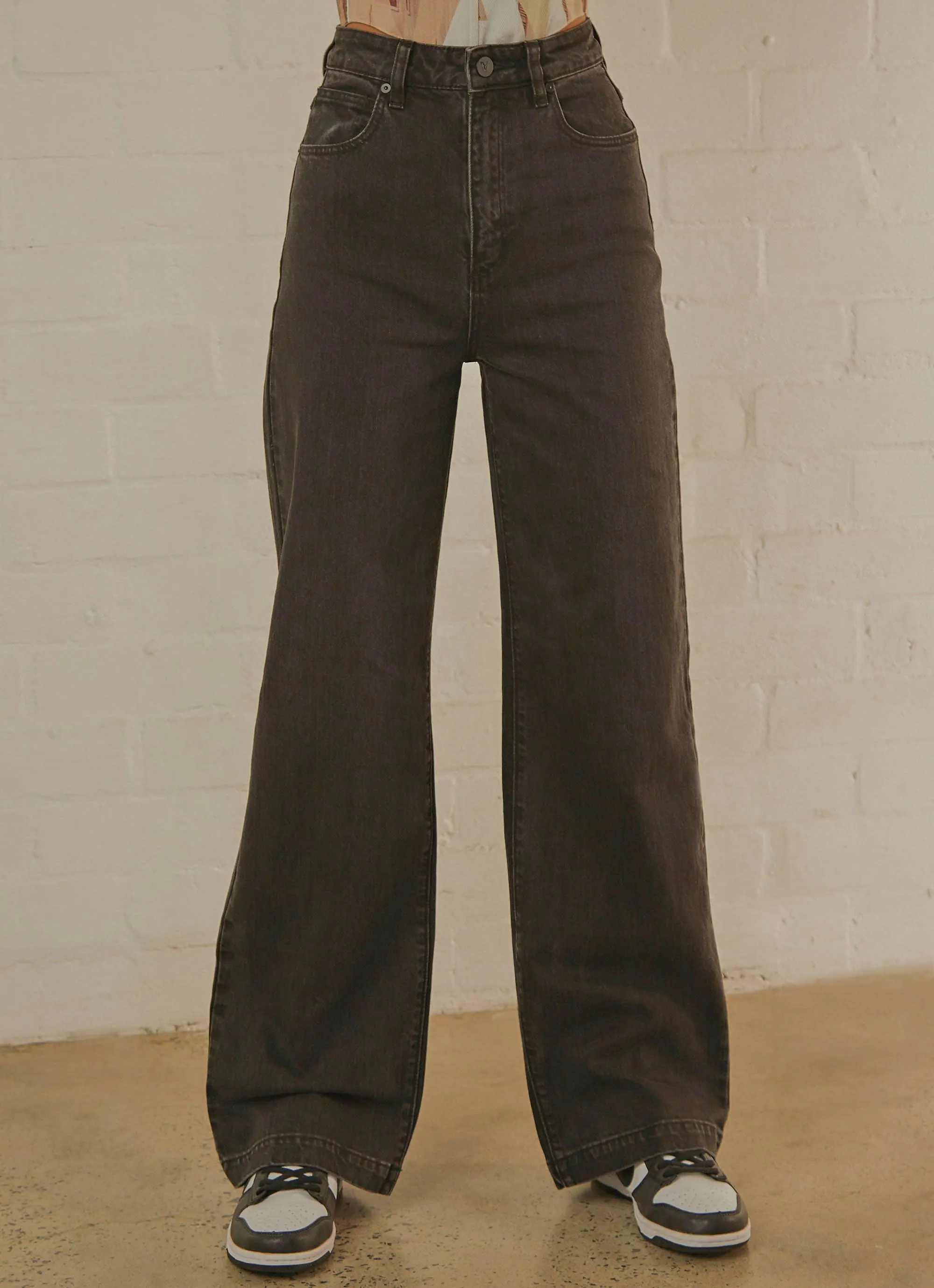 A 94 High & Wide Jean - Black Stone sold by Peppermayo product image thumbnail 3