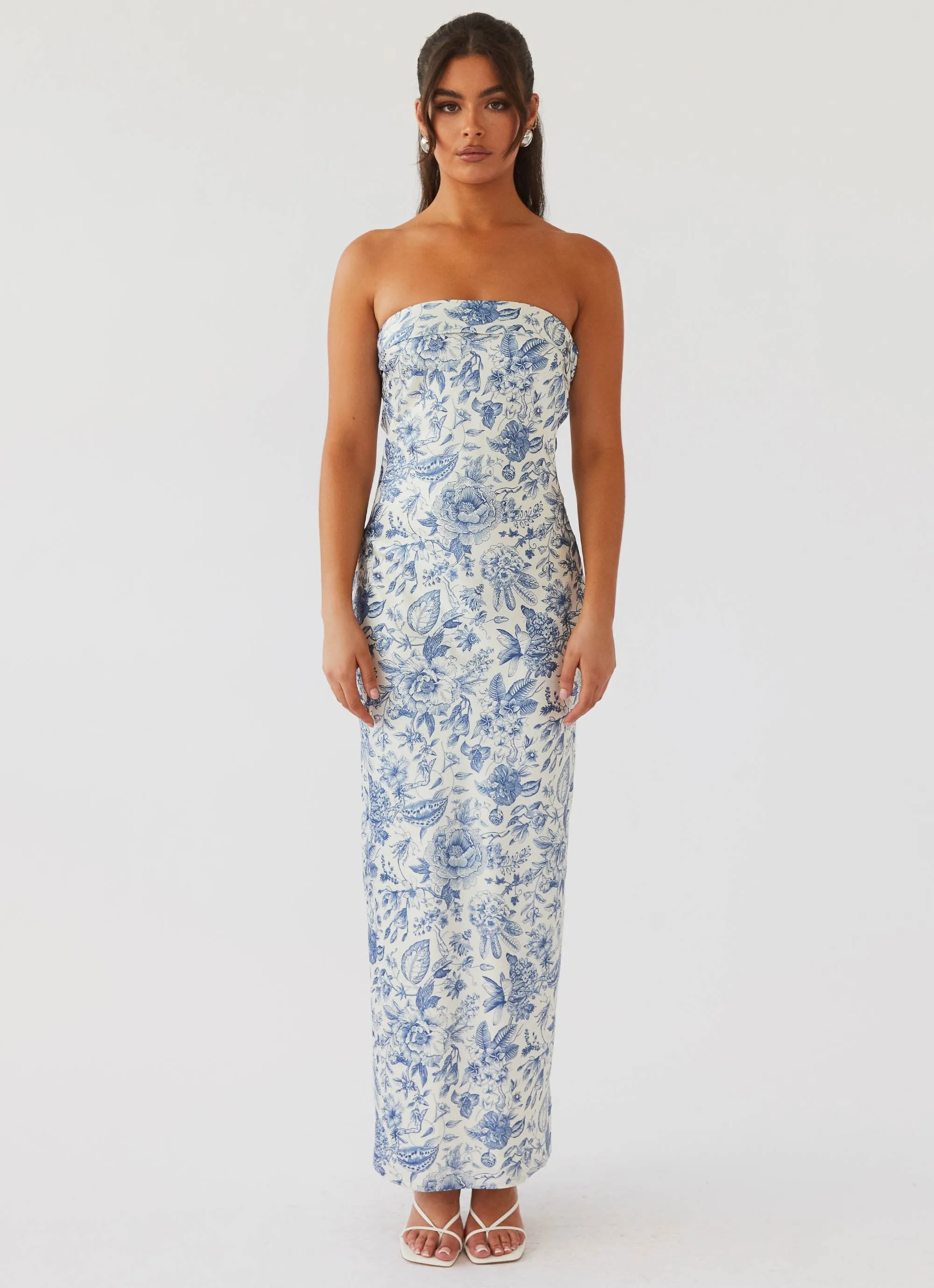 Summer Lover Maxi Dress - Blue Paisley sold by Peppermayo product image thumbnail 2