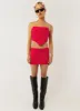 Hattie Mesh Mini Skirt - Magenta sold by Peppermayo