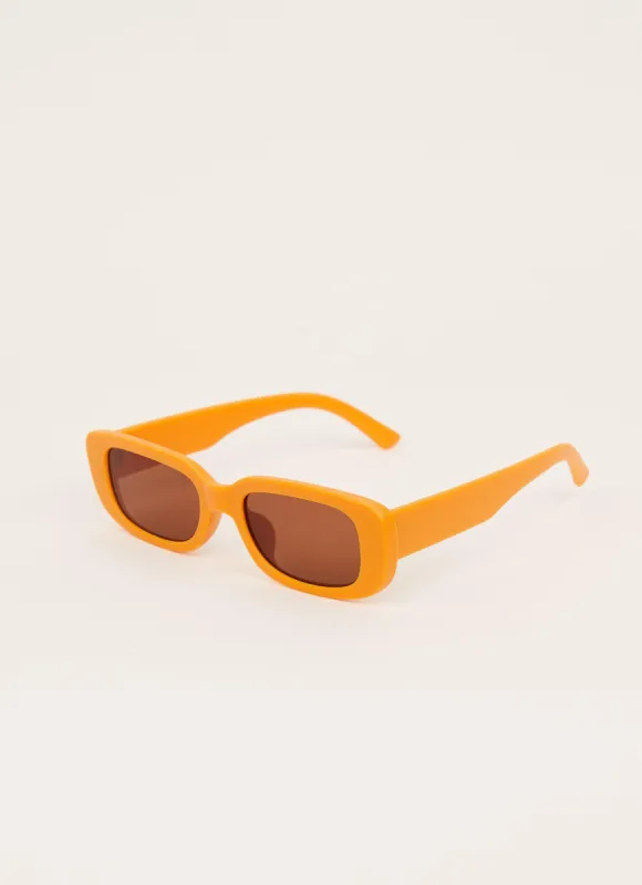 Downtown LA Sunglasses - Orange sold by Peppermayo