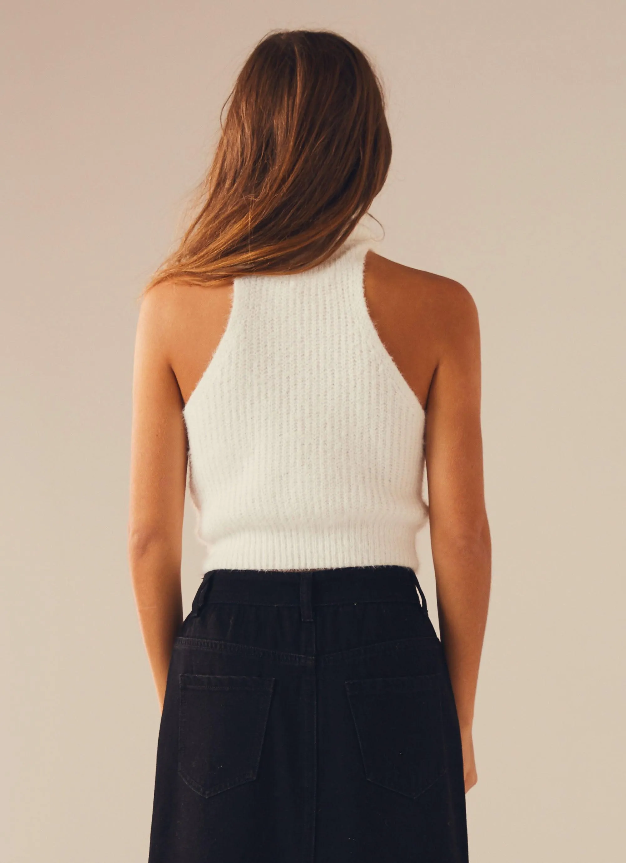 Aurora Knit Top - White sold by Peppermayo product image thumbnail 4