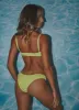 Stevie Reversible Bottom - Lemon Granita Rib and Matte sold by Peppermayo