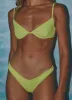 Stevie Reversible Bottom - Lemon Granita Rib and Matte sold by Peppermayo
