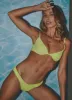 Stevie Reversible Bottom - Lemon Granita Rib and Matte sold by Peppermayo