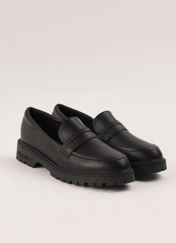 Lucinda Loafer - Matte Black sold by Peppermayo