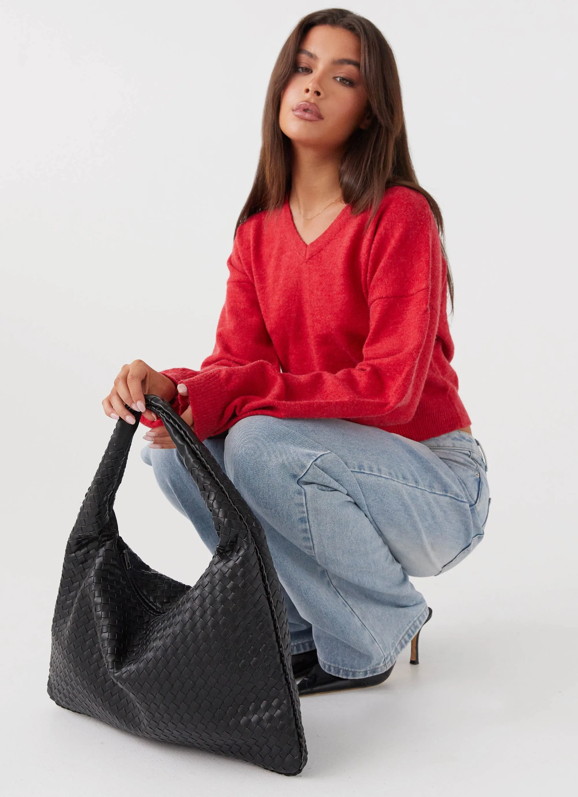 Hacie Shoulder Bag - Black sold by Peppermayo product image thumbnail 3