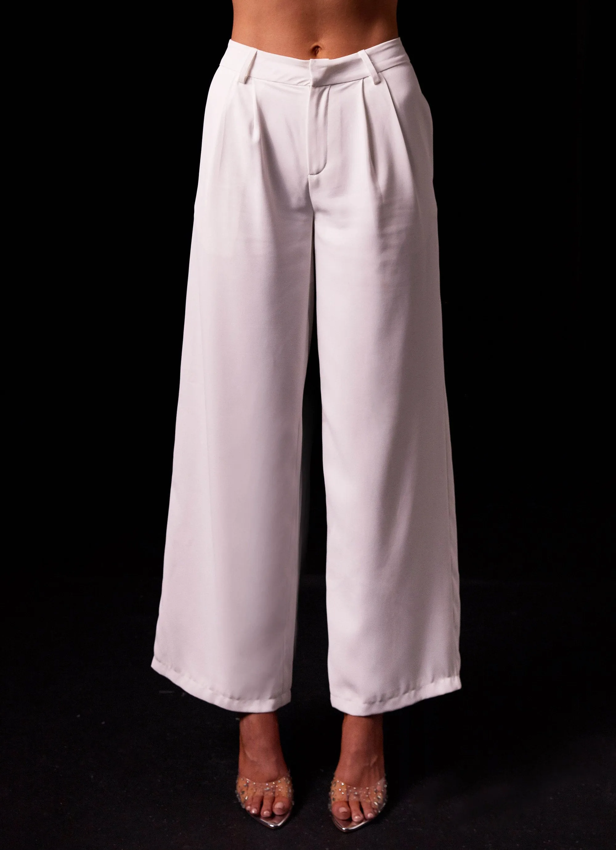 Thalia Suit Pants - White sold by Peppermayo product image thumbnail 5