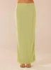 Just Like Magic Maxi Skirt - Lime sold by Peppermayo
