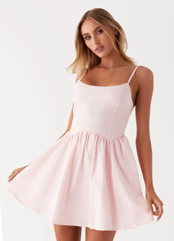 Tesoro Mio Mini Dress - Pink sold by Peppermayo