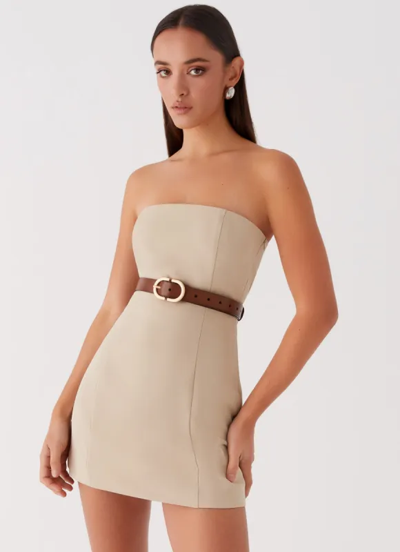 Slander Belt - Dark Brown made by Peppermayo