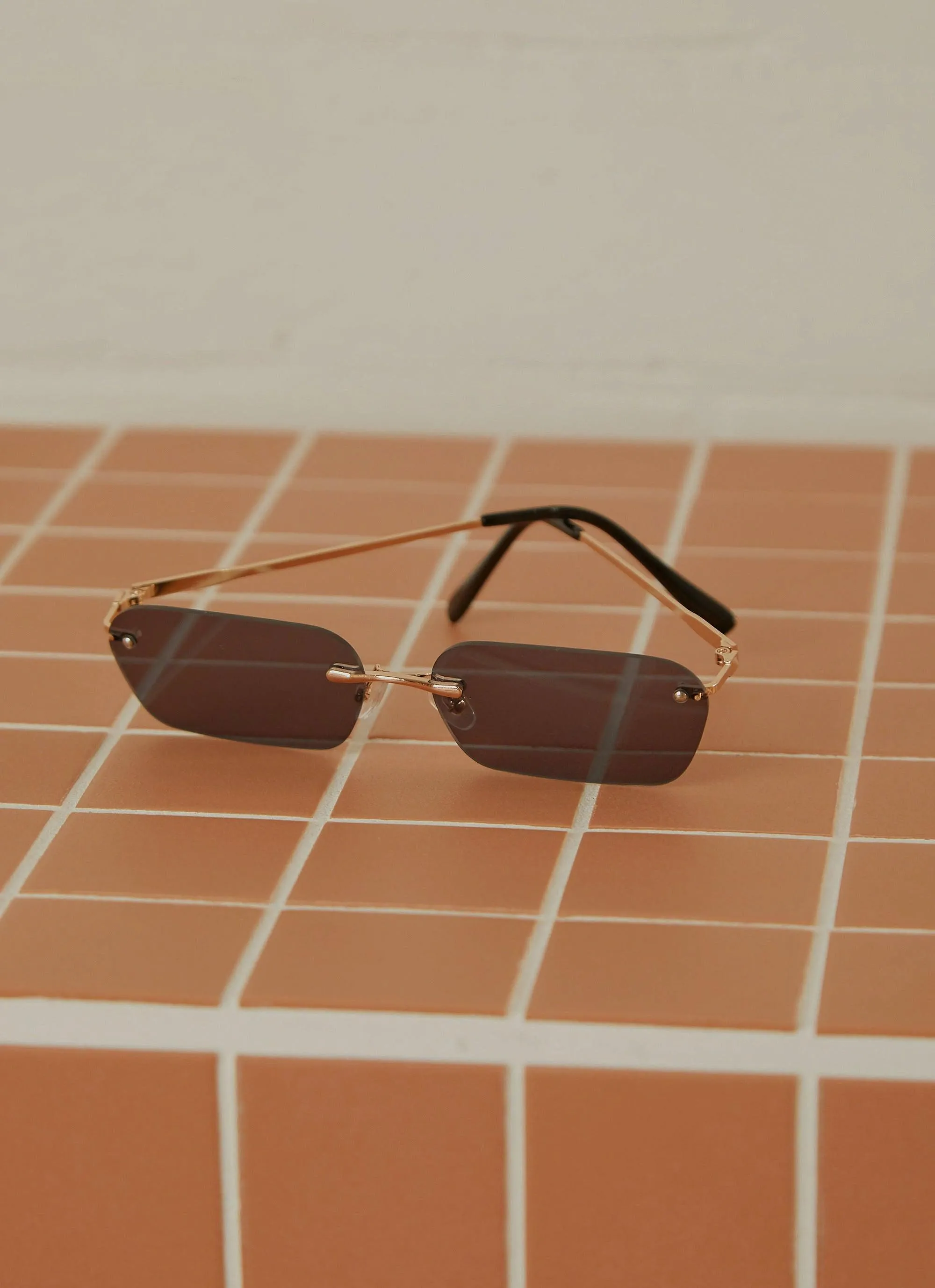 Some Say Sunglasses - Black /Gold sold by Peppermayo product image thumbnail 3