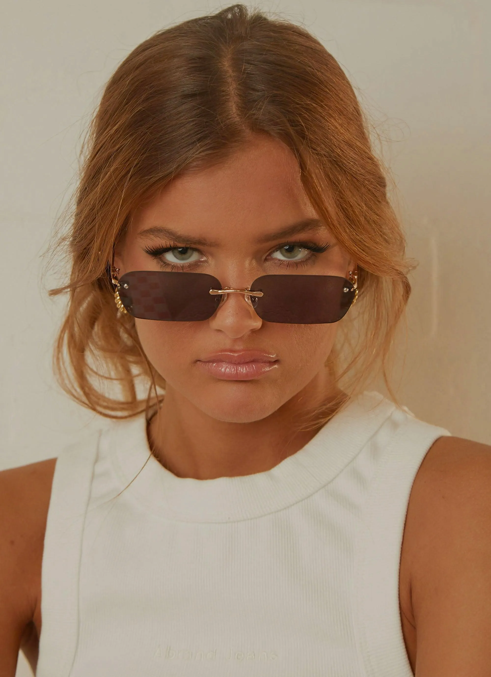 Some Say Sunglasses - Black /Gold sold by Peppermayo product image thumbnail 2