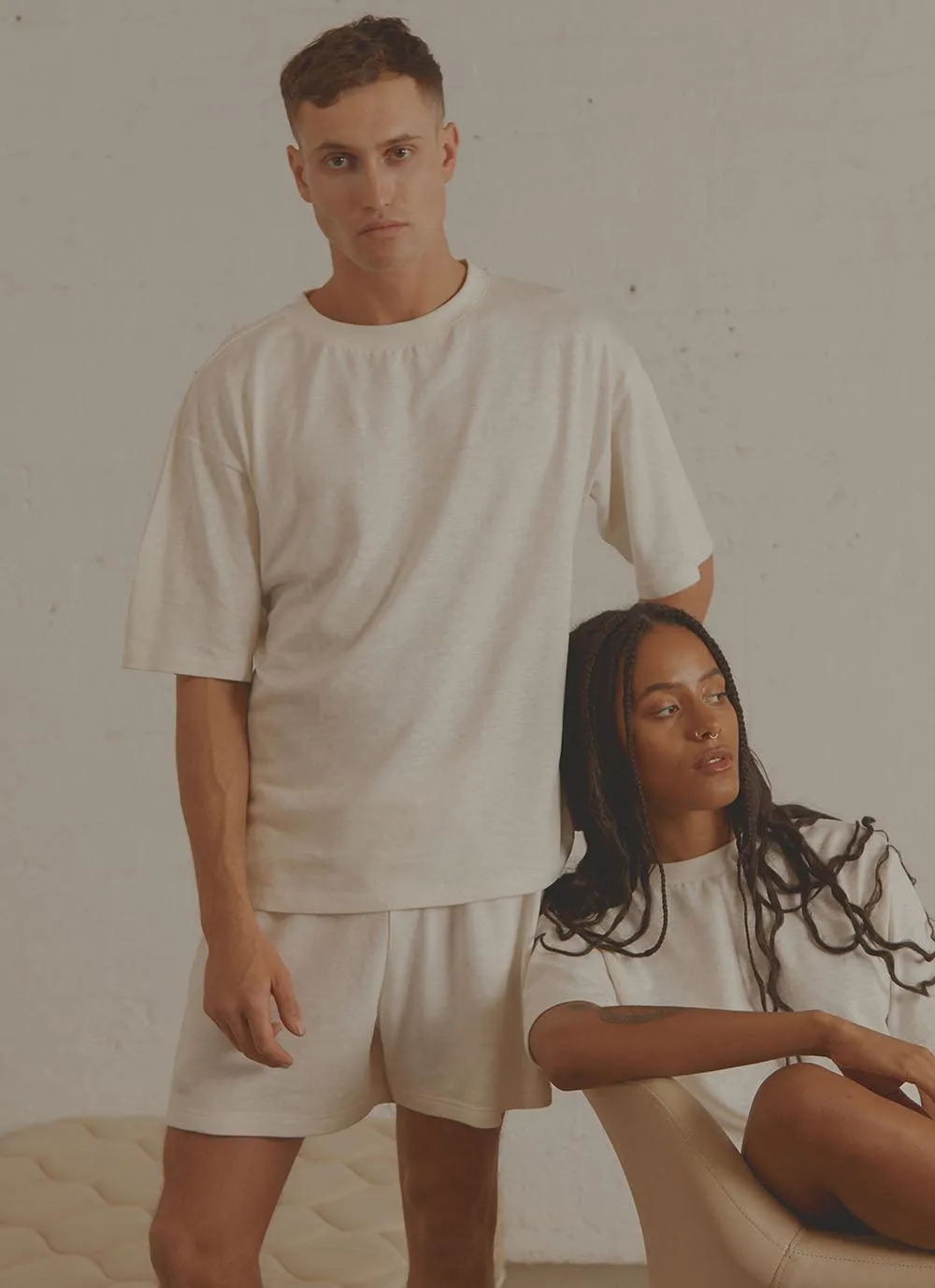 The Essential Tee - Coconut Milk sold by Peppermayo product image thumbnail 3