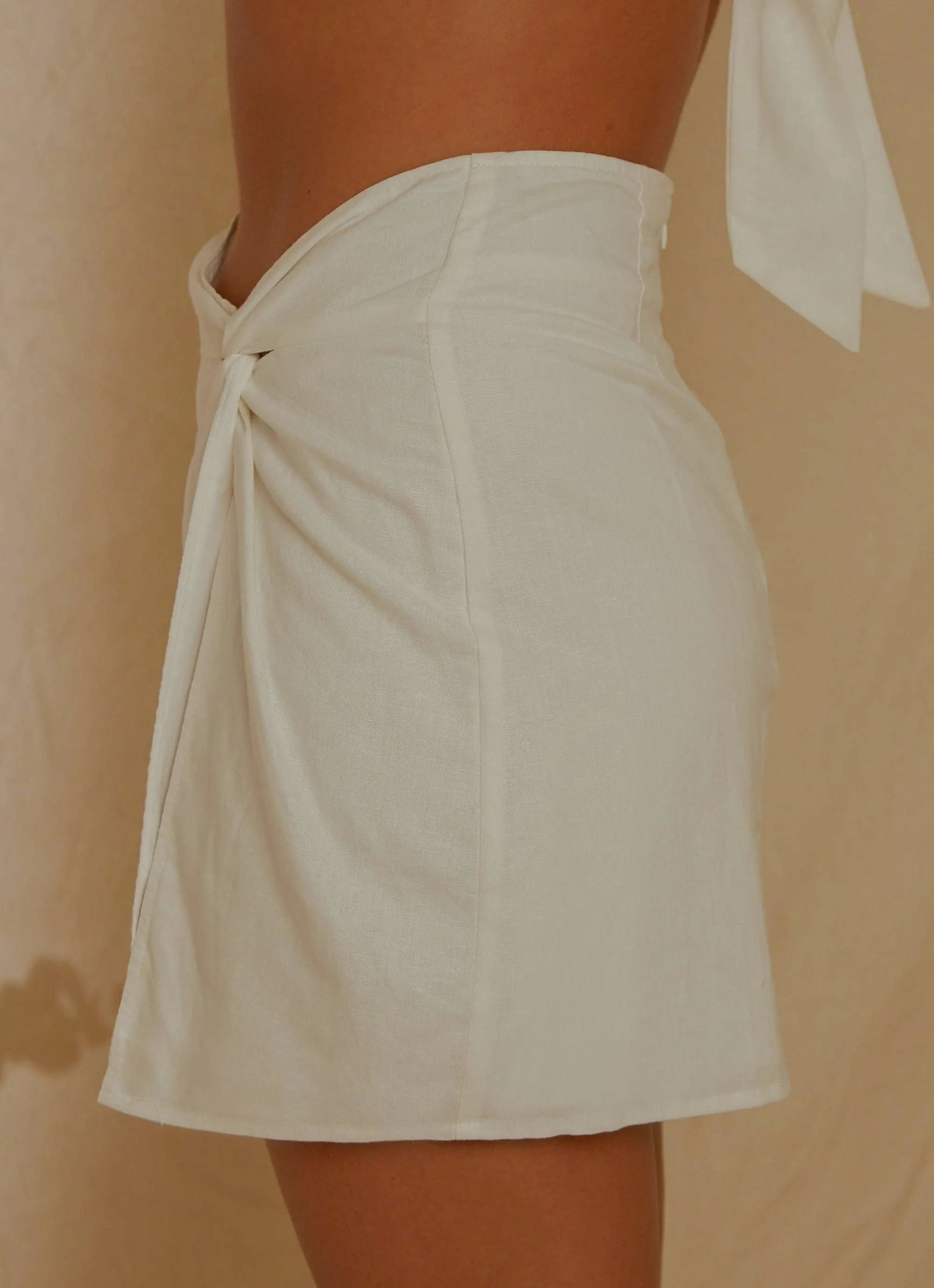European Edition Mini Skirt - White sold by Peppermayo product image thumbnail 5