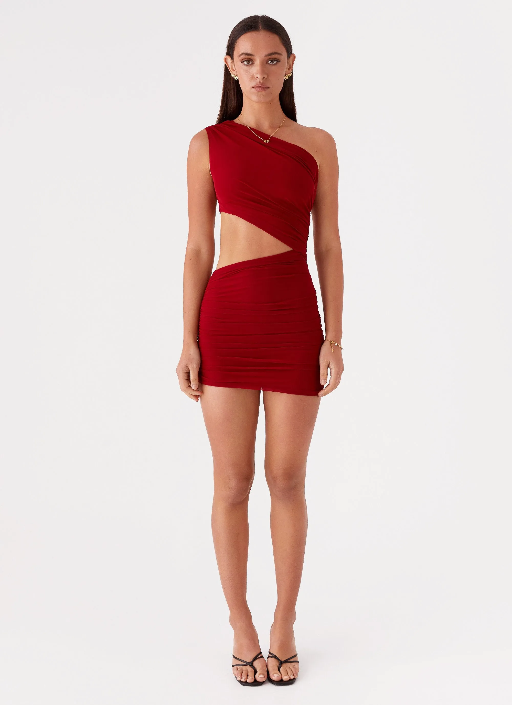 Addie Mini Dress - Ruby Red sold by Peppermayo product image thumbnail 2