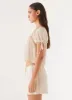 Amber Fields Linen Top - Natural sold by Peppermayo