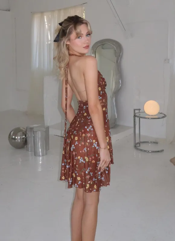 Celine Midi Dress - Hazel sold by Peppermayo