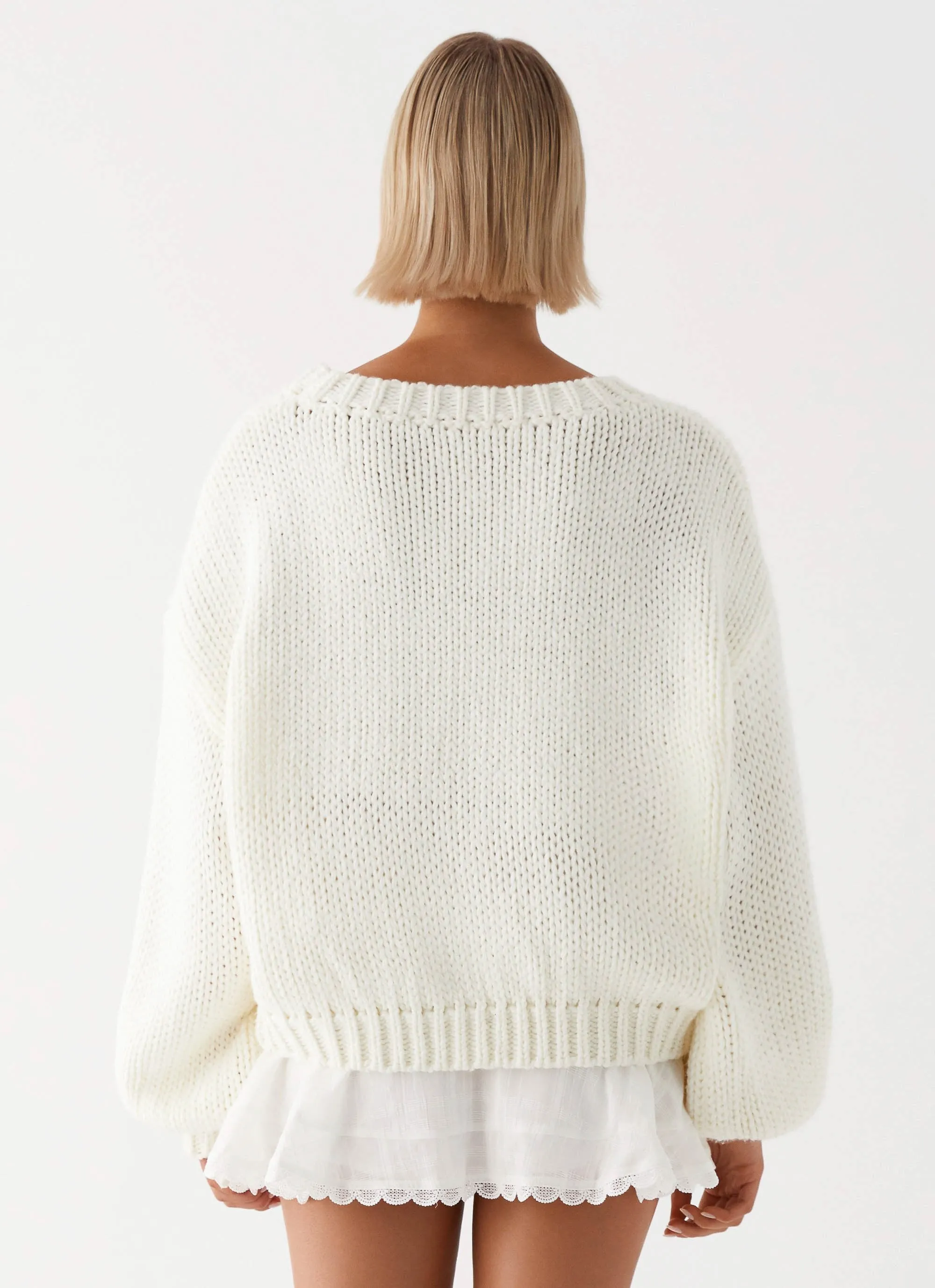 Costella Knit Sweater - Ivory sold by Peppermayo product image thumbnail 4