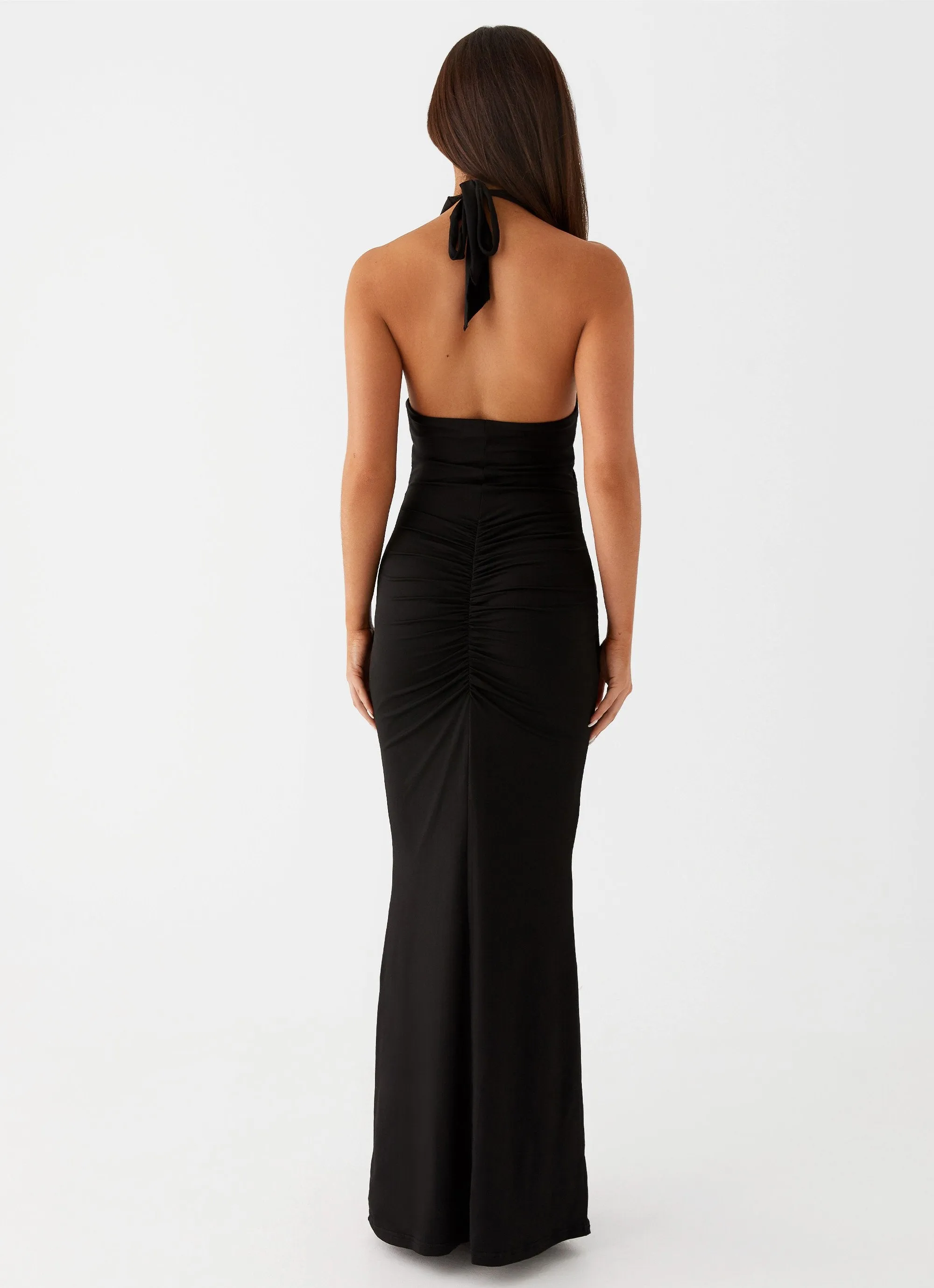 Allanna Frill Maxi Dress - Black sold by Peppermayo product image thumbnail 4