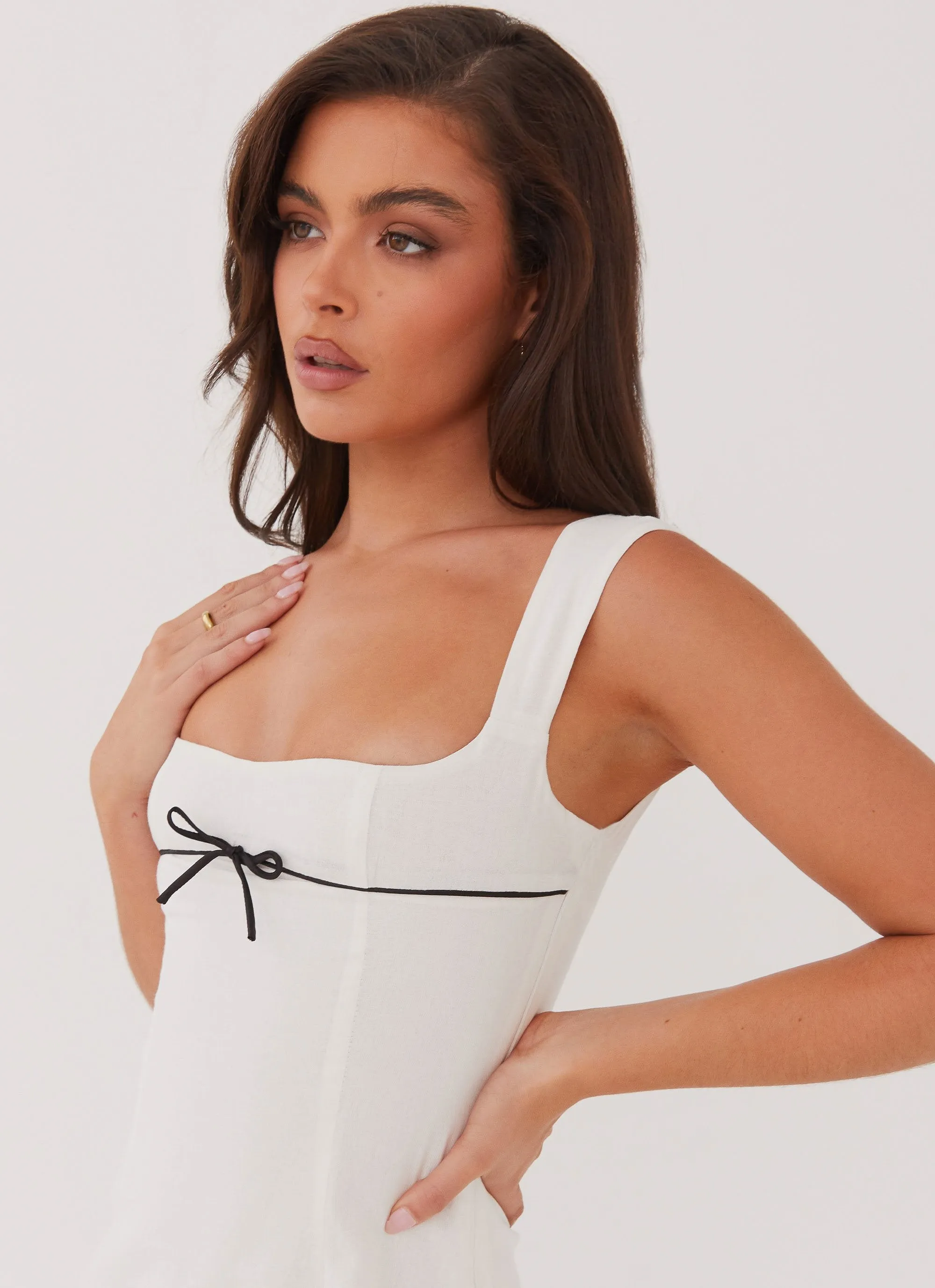 Cadence Mini Dress - White sold by Peppermayo product image thumbnail 5