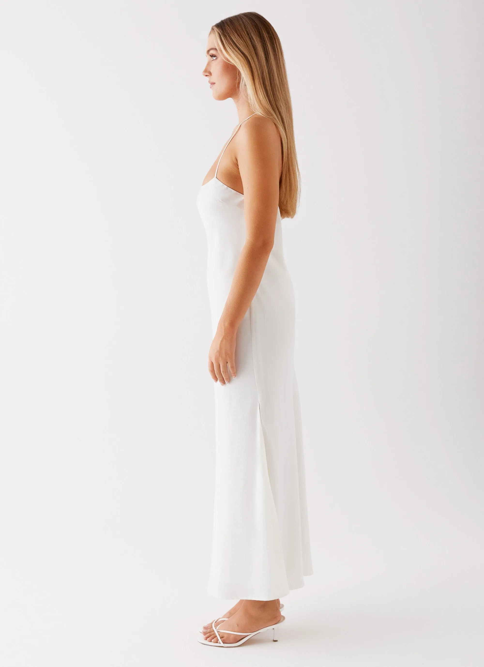 Runway Royalty Maxi Dress - White sold by Peppermayo product image thumbnail 5