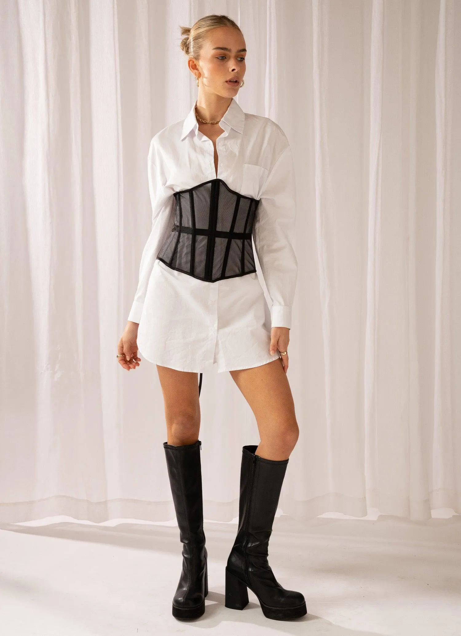 Higher Love Bustier - Black sold by Peppermayo product image thumbnail 2