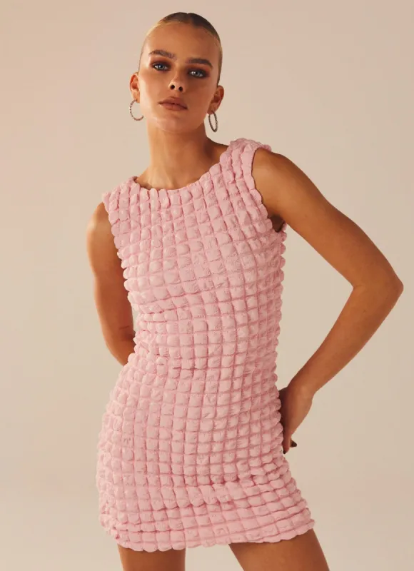 Perfect Day Mini Dress - Pink Crush sold by Peppermayo
