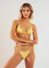 Amara Side Tie Bikini Bottom - Daisy Yellow sold by Peppermayo