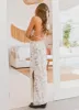 Oysters & Prosecco Linen Maxi Dress - Aperitivo sold by Peppermayo