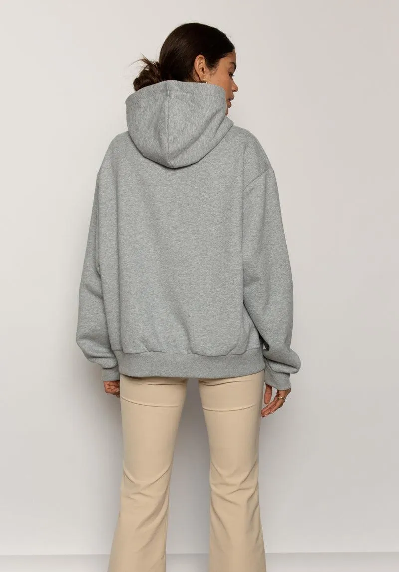 Frost Bite Oversized Hoodie - Grey Marle sold by Peppermayo product image thumbnail 4
