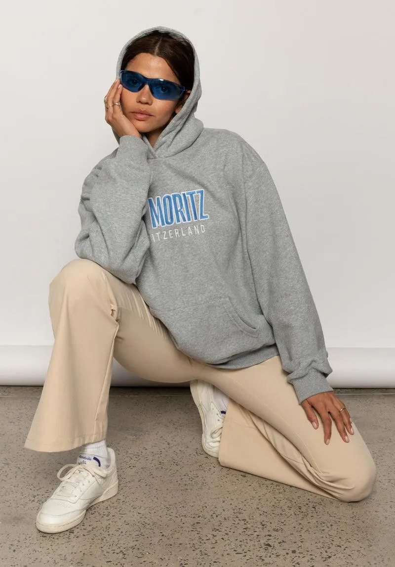 Frost Bite Oversized Hoodie - Grey Marle sold by Peppermayo product image thumbnail 2