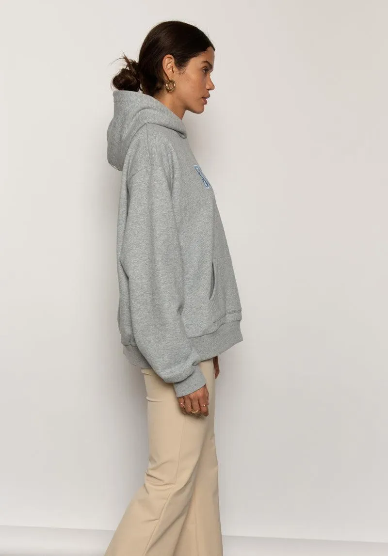 Frost Bite Oversized Hoodie - Grey Marle sold by Peppermayo product image thumbnail 3