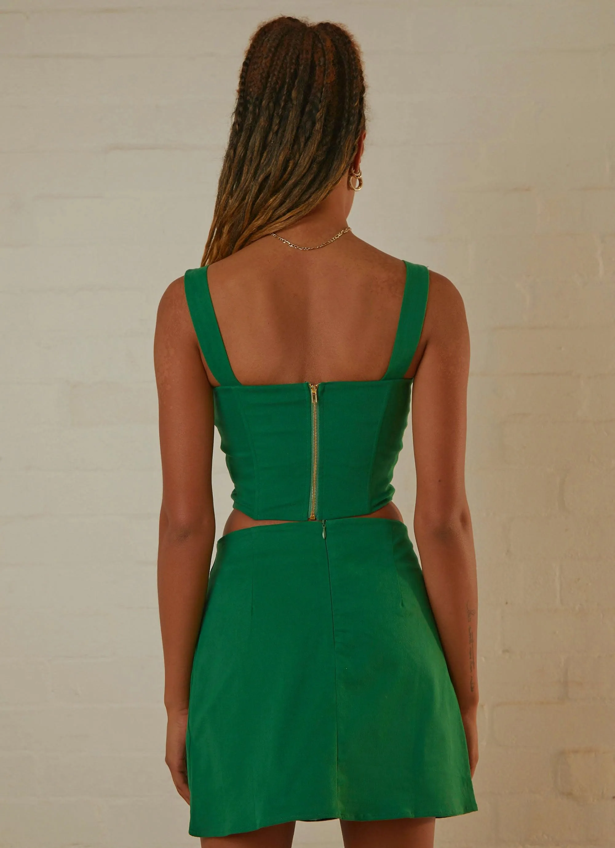 Pastel Skies Bustier Top - Jade Green sold by Peppermayo product image thumbnail 5