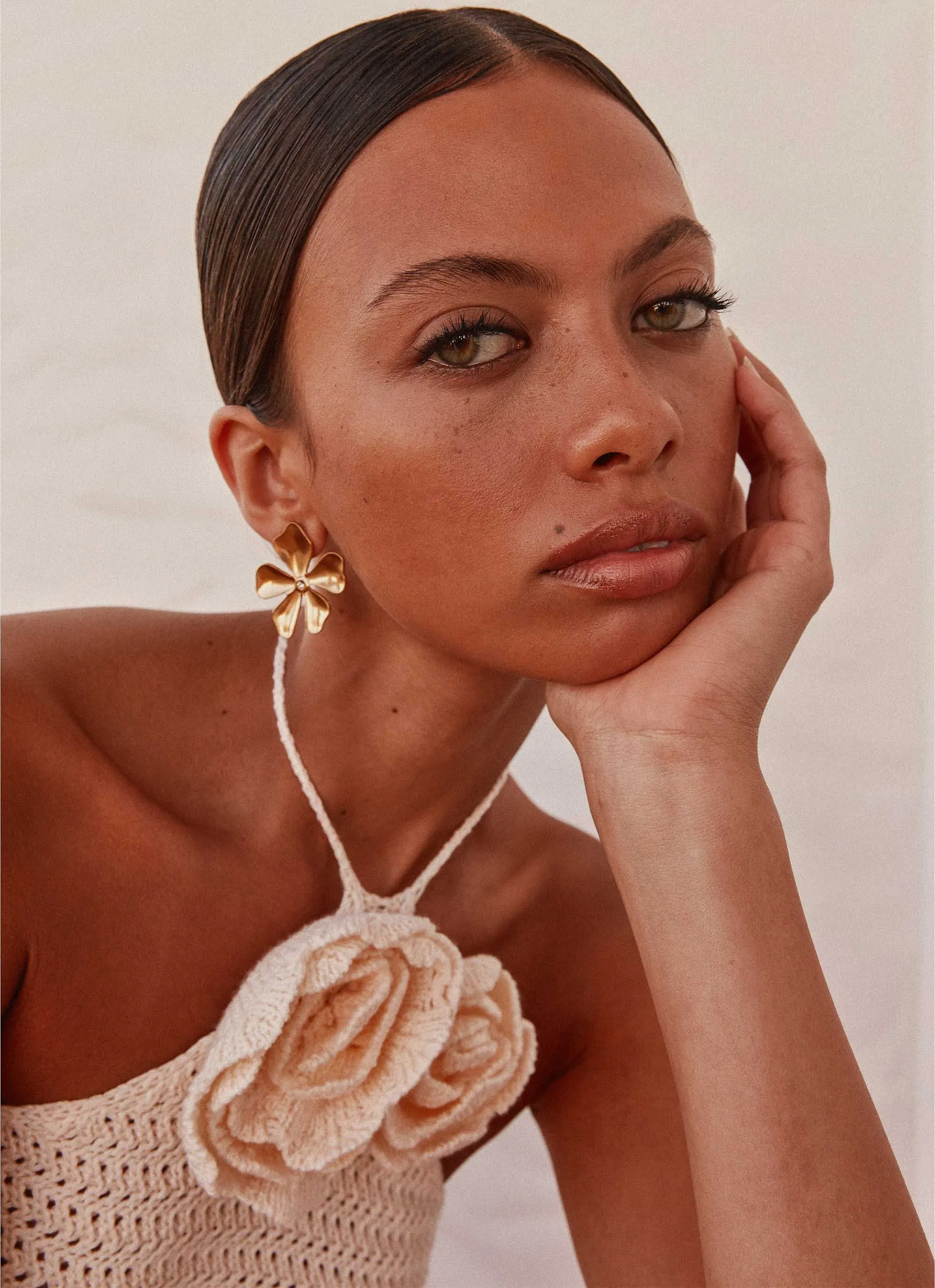 Maia Rose Crochet Top - Ivory sold by Peppermayo product image thumbnail 5