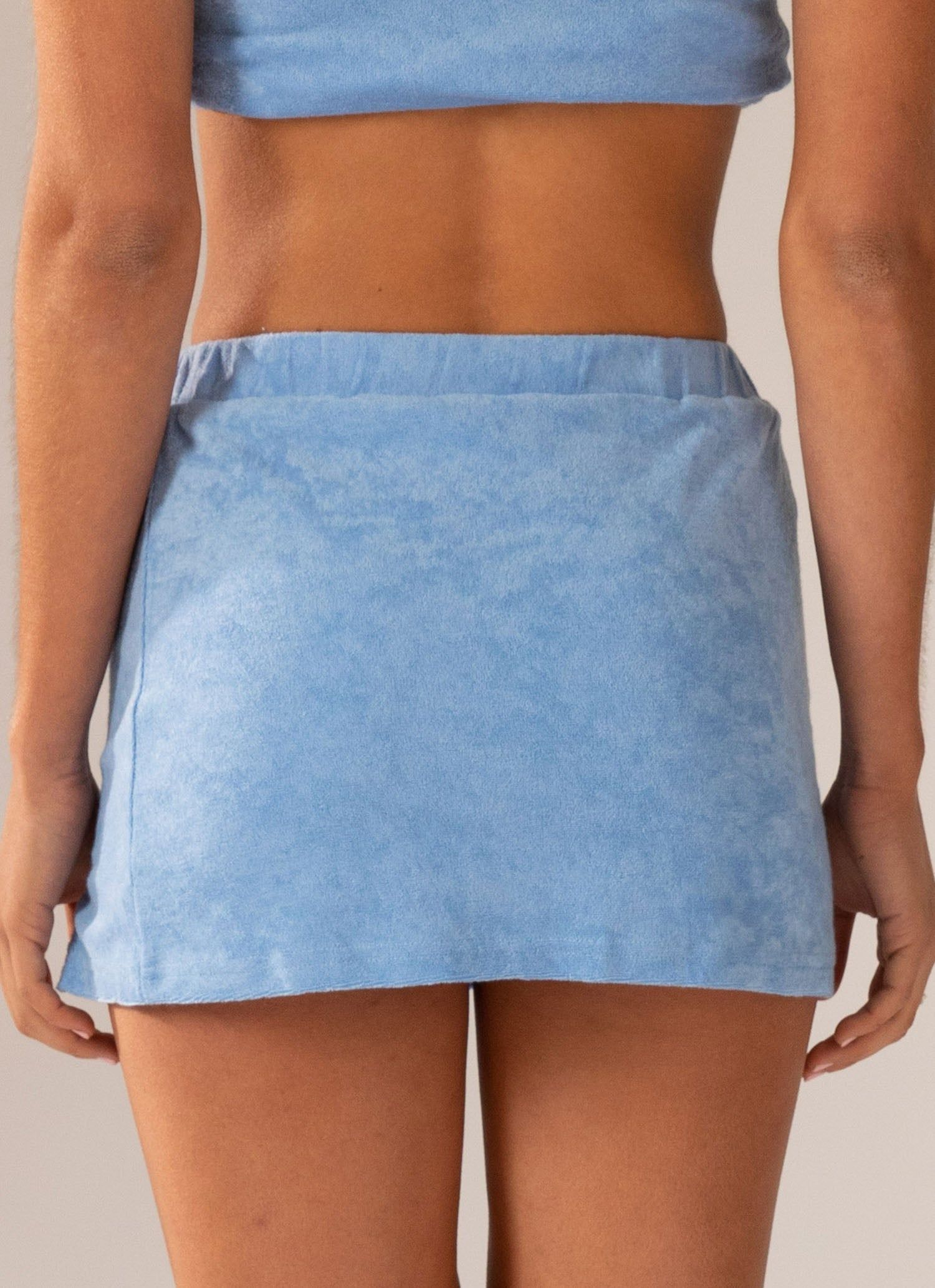 Changing Seasons Terry Skirt - Ocean Blue sold by Peppermayo product image thumbnail 5