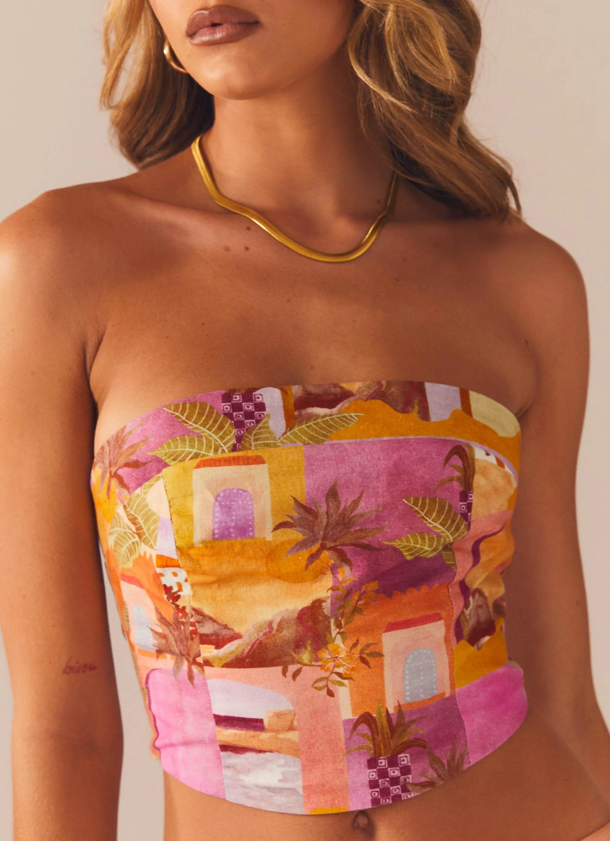 Sultry Sundance Bustier Top - Sunset Building sold by Peppermayo product image thumbnail 5
