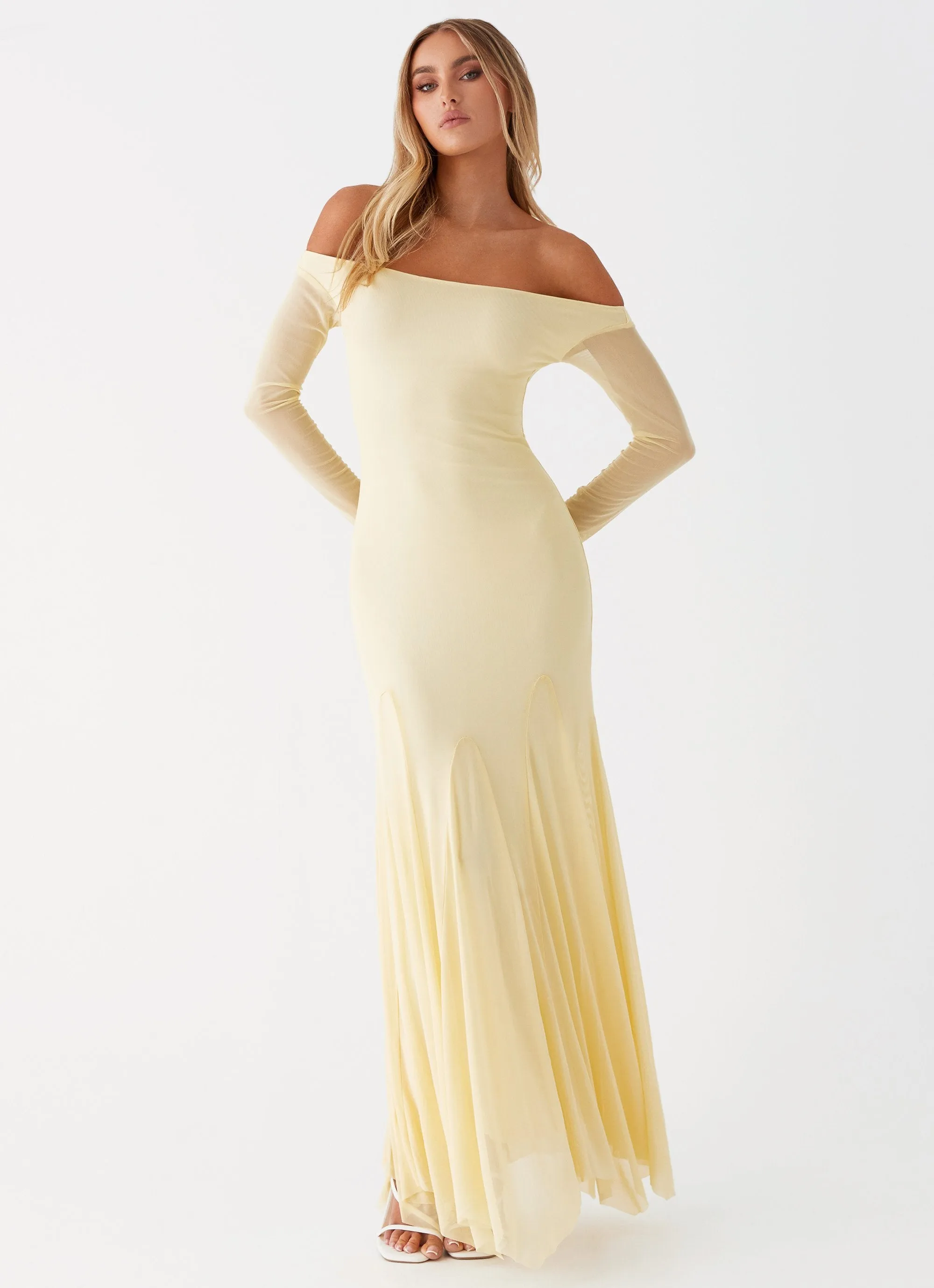 Maribel Maxi Dress - Yellow sold by Peppermayo product image thumbnail 4