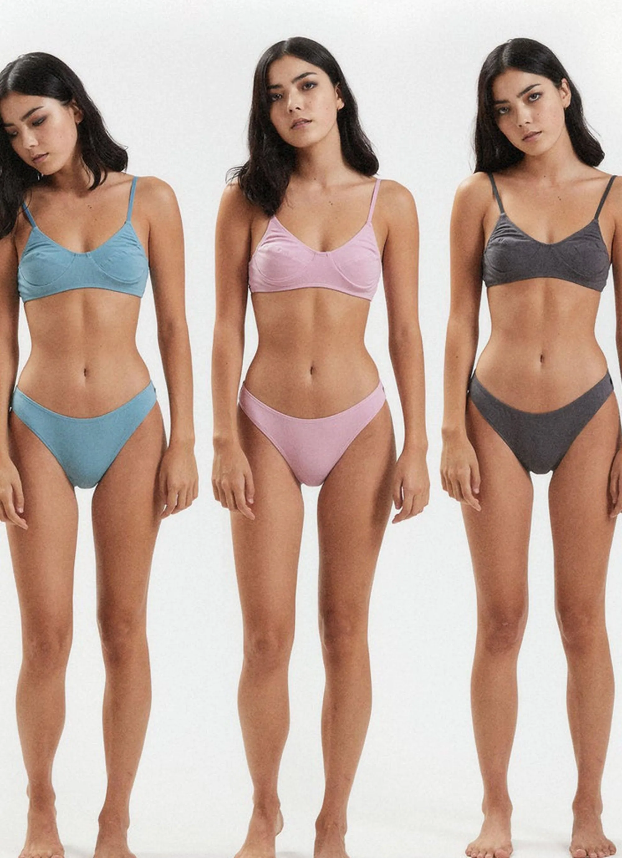 Lolly Hemp Bralette - Charcoal sold by Peppermayo product image thumbnail 3