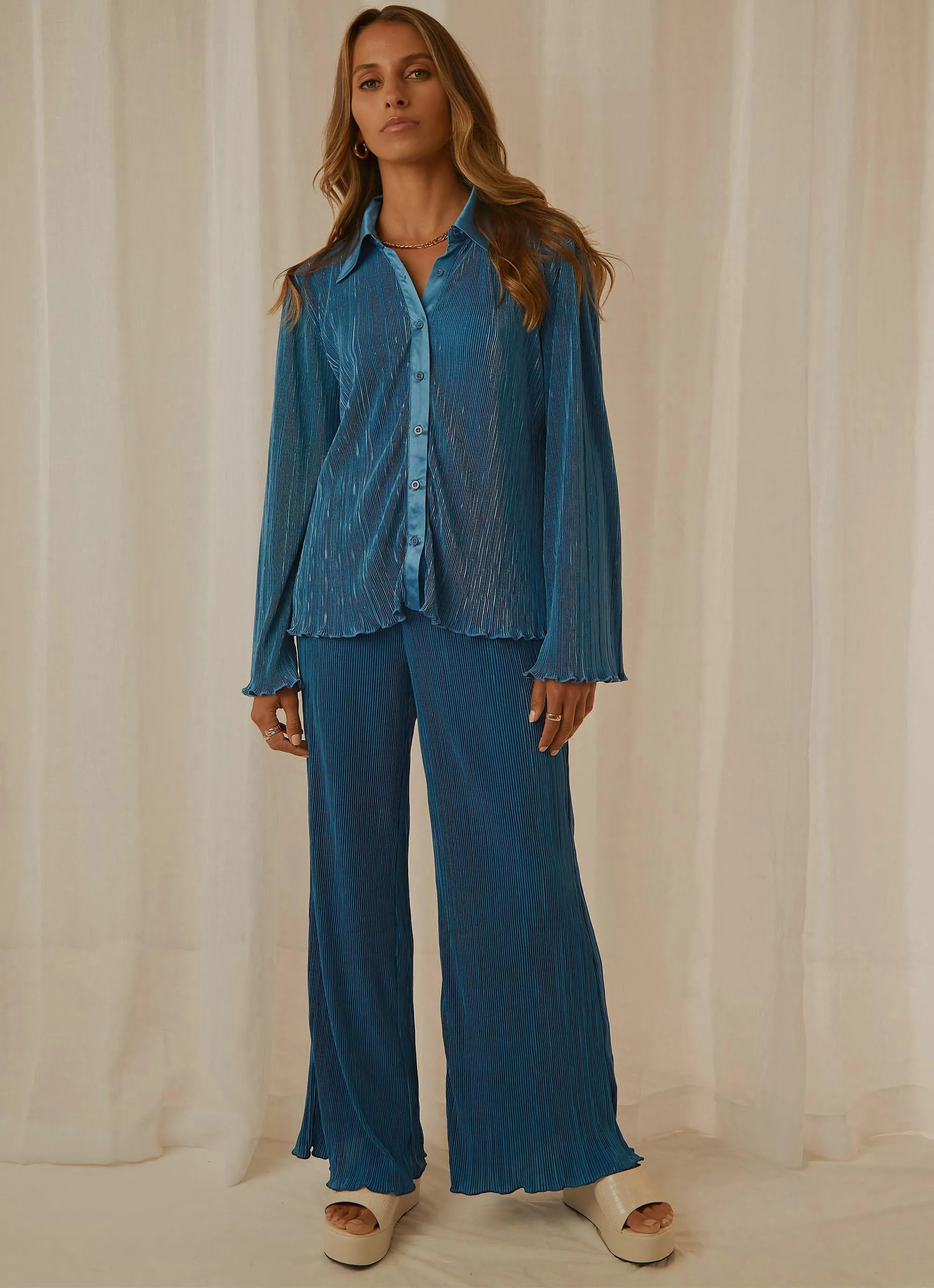 90s Muse Pants - Cobalt sold by Peppermayo product image thumbnail 2