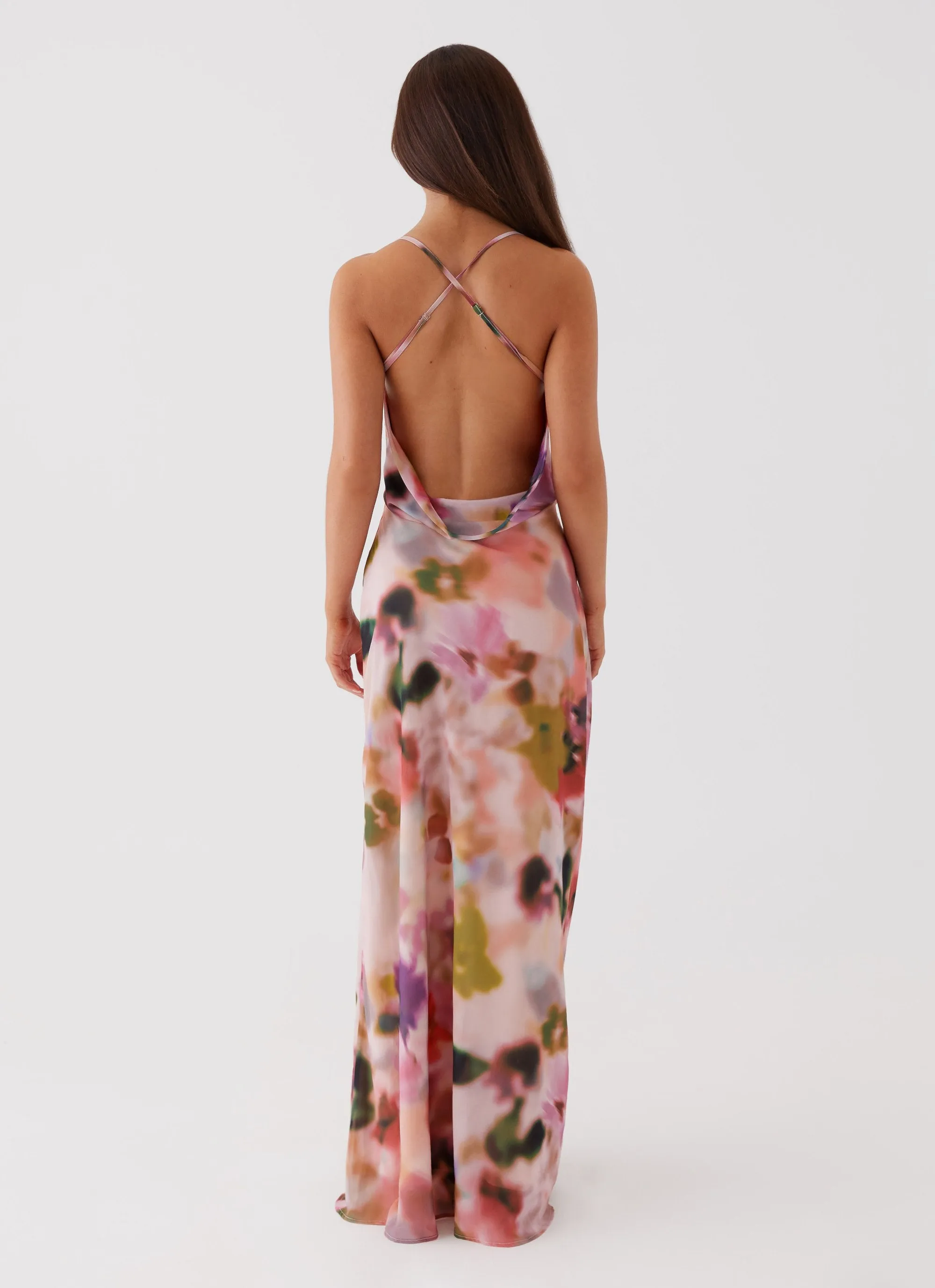 Abigail Cowl Maxi Dress - Mystic Meadow sold by Peppermayo product image thumbnail 5